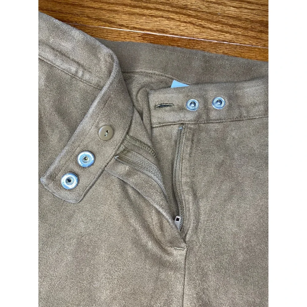 J‎ Jill Soft Brown Ankle Leggings with Pockets Size XS